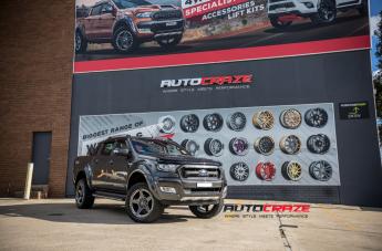 FORD RANGER GD04 GRAPHITE WITH MILLED ACCENTS